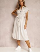 by swan Rochie cămașă Bej deschis Eiditrite
