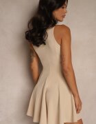 by swan Rochie cu Viscoză cu croială evazată Bej deschis Miliviela