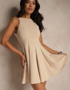 by swan Rochie cu Viscoză cu croială evazată Bej deschis Miliviela