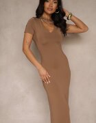 by swan Rochie Maro Bodycon cu croială mulată cu decolteu în V Efrerina