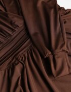 by swan Rochie Maro cu Viscoză cu Croi Evazat Selaitea