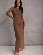 by swan Rochie Maro de Plasă Maxi cu croială mulată Kremse