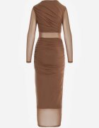 by swan Rochie Maro de Plasă Maxi cu croială mulată Kremse