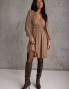 by swan Rochie Maro din Viscoză cu Croială Cloș Selaitea