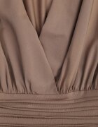 by swan Rochie Maro din Viscoză cu Croială Cloș Selaitea