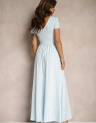 by swan Rochie Mentă Maxi cu croială evazată și șliț Zarya