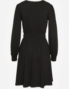 by swan Rochie Neagră cu Vâscoză cu Croi Cloș Selaitea