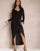 by swan Rochie Neagră Tip plic Mulată Anelile