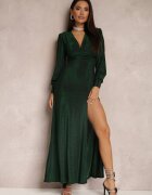by swan Rochie Verde de seară cu Decolteu Adânc Phaly
