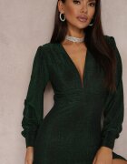 by swan Rochie Verde de seară cu Decolteu Adânc Phaly