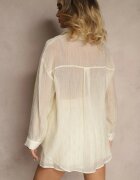 by swan Set Bej deschis din material cu Zirconii Cămașă și Pantaloni scurți Jeniviela