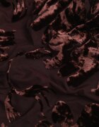 by swan Top bandeau asimetric cu flori Lieratua Maro