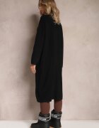  Cardigan Negru Lung Încheiat Rousalere