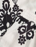 cflo Compleu Bej-Negru cu Model Rustic cu Pantaloni scurți și Cămașă Tosnea