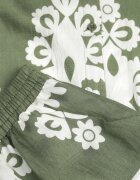 cflo Compleu verde închis cu model rustic cu pantaloni scurți și cămașă Tosnea