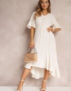cflo Rochie Bej Parthesio