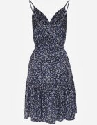 cflo Rochie Bleumarin din Vâscoză Phoebamna