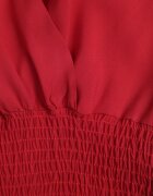 cflo Rochie Bordo din Viscoză Jadith