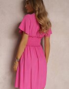 cflo Rochie Fuchsia din Viscoză Rukhsar