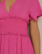 cflo Rochie Fuchsia din Viscoză Rukhsar