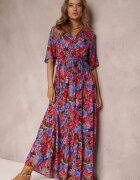 cflo Rochie Fuksia din Viscoză Lylian