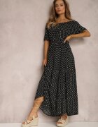 cflo Rochie Neagră Kaliphanthe