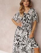 cflo Rochie Negru-Albă Humina