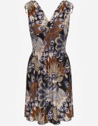 cflo Rochie Negru-Albastru Phoebothoe