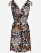 cflo Rochie Negru-Albastru Phoebothoe