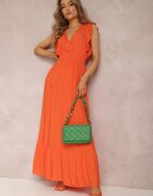 cflo Rochie Portocalie Filades