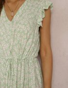 cflo Rochie Verde Deschis din Viscoză Yvess