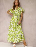 cflo Rochie Verde deschis Mannie
