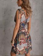 cflo Rochie Verde Phoebothoe
