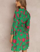 cflo Rochie Verde Thaleira