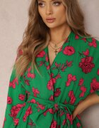 cflo Rochie Verde Thaleira