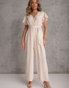 cflo Salopetă Bej deschis din Viscoză Zotolio