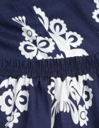 cflo Set Bleumarin cu Model Rustic cu Pantaloni Scurți și Cămașă Tosnea