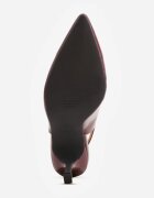 ciaodeo Pantofi cu toc slingback cu tip cravată Angellta Bordo cu roșu