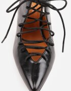 ciaodeo Pantofi cu toc slingback cu tip cravată Angellta Negri