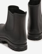  Cizme de cauciuc Slip-on Negre Scurte Urvia