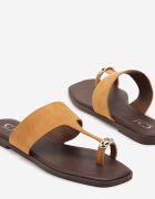 c'm paris Papuci flip-flop Maro deschis Decorați cu aplicație elegantă Tanaria