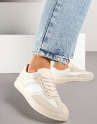 c'm paris Sneakers Bej Teniși Decorați cu Benzi Amodira