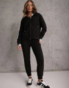  Compleu de Trening Negru din 2 piese cu Bluză și Pantaloni Seraphira