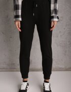  Compleu de Trening Negru din 2 piese cu Bluză și Pantaloni Seraphira