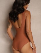  Costum de baie Maro Întreg Ornat cu aplicație floare 3D cu întăritură Seliris
