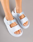 damerose Sandale Albastre Chunky din Spumă cu Platformă cu Scai Oballia
