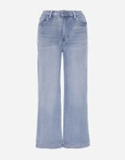 daysie Blugi Albastre High Waist Wide Leg din Bumbac Grynola