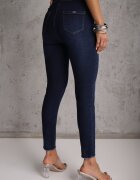 daysie Blugi Albaștri Skinny cu Margini Franjurate Janitha
