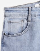 daysie Blugi Albastru deschis Straight Leg High Waist din bumbac Erivera