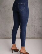 daysie Blugi Bleumarin Skinny High Waist Vivizo
